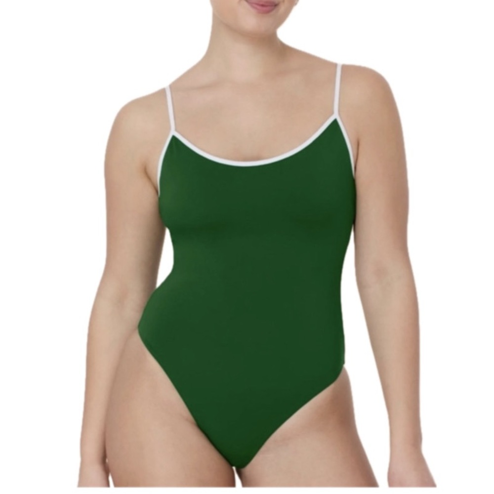 Andie x Mindy The Bells One Piece Swimsuit Pesto Green size XS